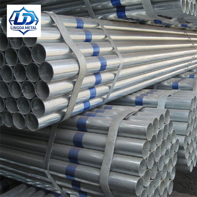 G550 Galvanized Steel Round Pipe