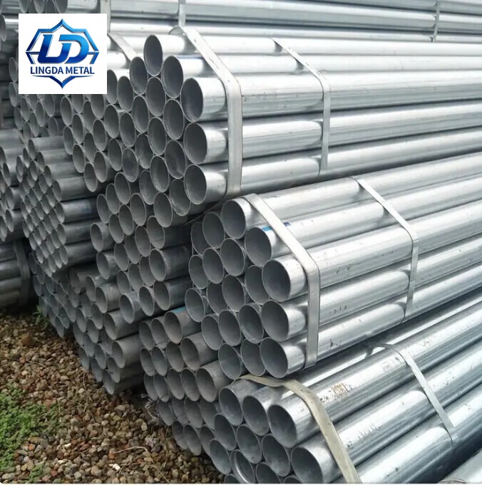 Q235 Galvanized Steel Round Pipe