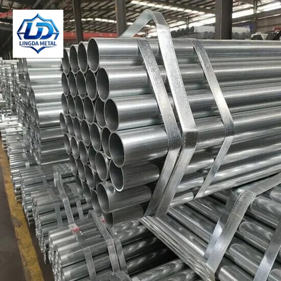 Q195 Galvanized Steel Round Pipe
