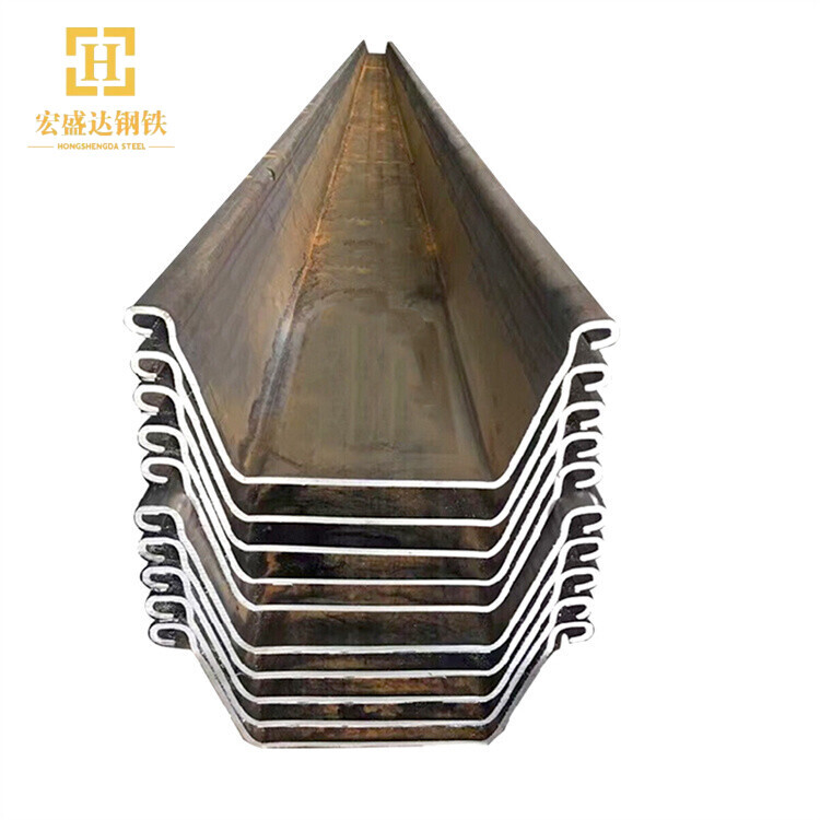 A53 Gr.A A656 Gr.50 U-Shaped Steel Sheet Pile