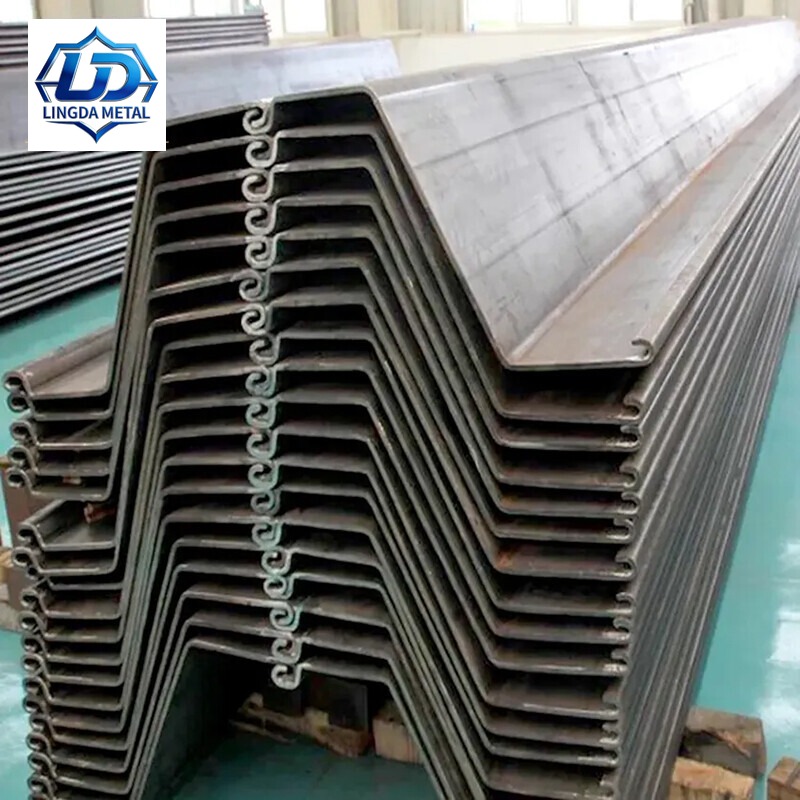 A53 Gr.A A656 Gr.50 U-Shaped Steel Sheet Pile