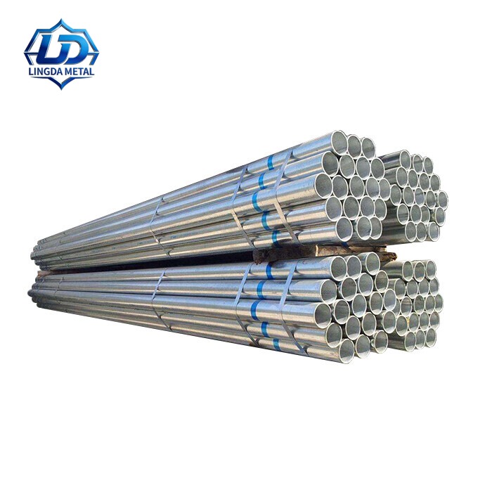 Q195 Galvanized Steel Round Pipe